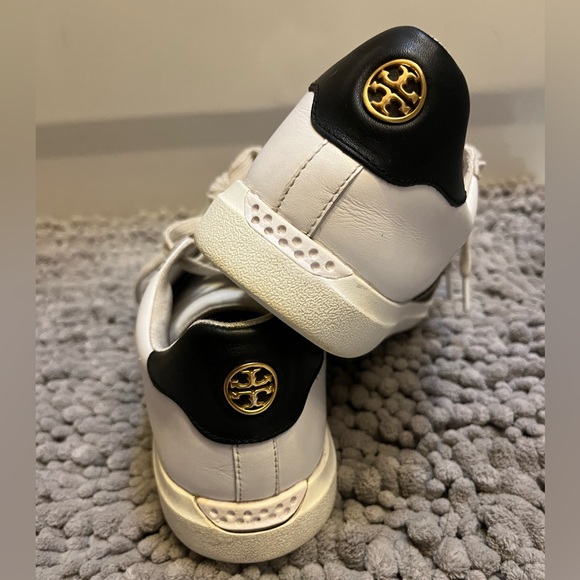 Tory Burch Howell Leopard Sneakers, Used Condition Size 9 - Picture 6 of 15